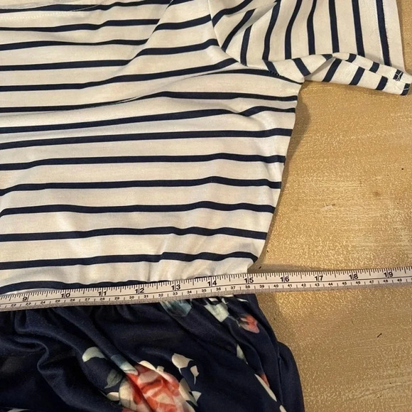 Merokeety Retro Floral Print Maxi Dress - Picture 8 of 9